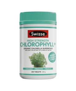 Swisse 高浓度叶绿素片 200粒 健康排毒 High Strength Chlorophyll+