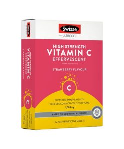Swisse 高浓度维生素C泡腾片 60粒 Vitamin C Effervescent Tablets