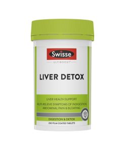 Swisse 肝脏排毒片 200粒 奶蓟草本精华护肝片 Liver Detox