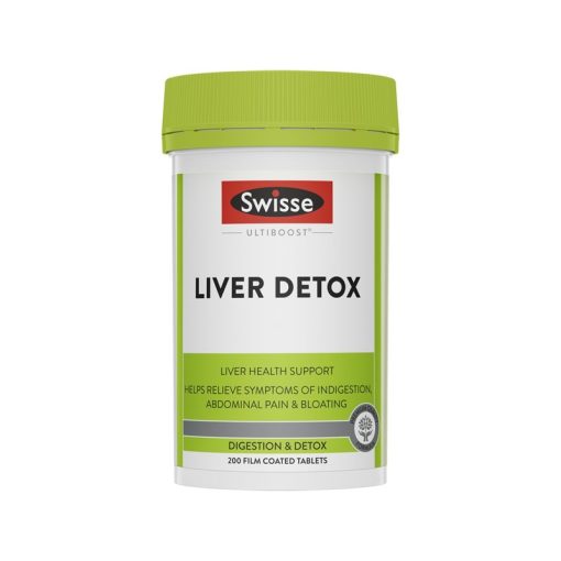 Swisse 肝脏排毒片 200粒 奶蓟草本精华护肝片 Liver Detox