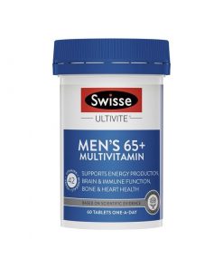 Swisse 男性65岁+复合维生素片 60粒 Men Ultivite 65+Multivitamin