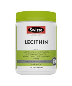Swisse 大豆卵磷脂胶囊 排毒降脂 健康肝脏 Lecithin 1200mg