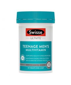 Swisse 男青少年复合维生素片 60粒 Ultivite Teenage Men Multivitamin