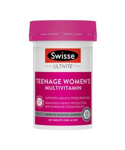 Swisse 女青少年复合维生素片 60粒 Ultivite Teenage Women Multivitamin