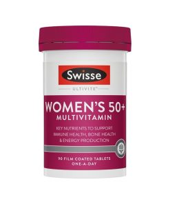 Swisse 女性50+复合维生素片 90粒  50岁以上女性配方 综合补充维生素及微量元素 Women Ultivite