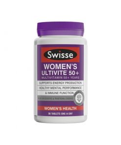 Swisse 女性50+复合维生素片 90粒  50岁以上女性配方 综合补充维生素及微量元素 Women Ultivite