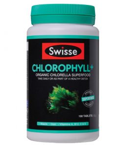 Swisse Chlorophyll 叶绿素片 健康排毒 100粒