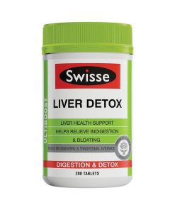 Swisse 肝脏排毒片 200粒 奶蓟草本精华护肝片 Liver Detox