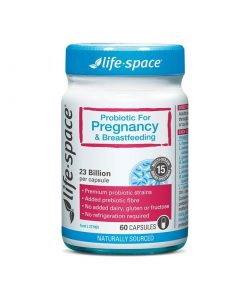 Life Space孕妇&脯乳期益生菌60粒 维护母乳质量 完善母婴免疫 防止婴儿产前过敏