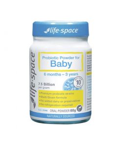 Life Space Baby宝宝益生菌粉6个月-3岁 60克 改善肠胃助消化 增强体格免疫力