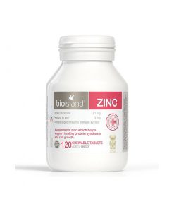 Bio Island 婴幼儿补锌片 120粒 ZINC