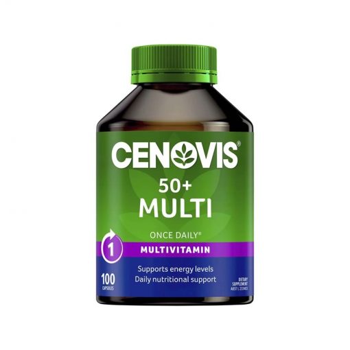 Cenovis 50岁+复合维生素胶囊 100粒 精选维生素及矿物质 专为中老年设计 提高免疫力