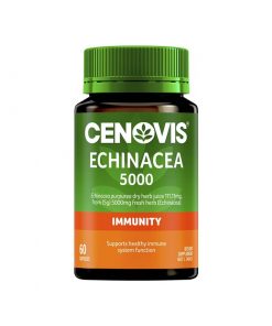 Cenovis 紫锥菊胶囊 5000毫克 60粒 增强免疫力 抗感冒 缓解头痛 Echinacea