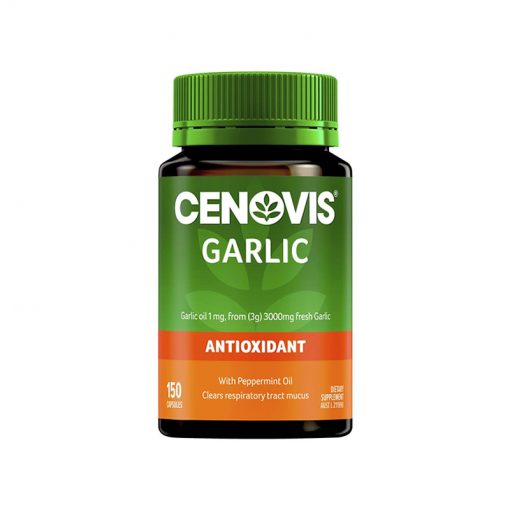 Cenovis 无味大蒜精华 150粒 薄荷味 提高免疫力 Garlic