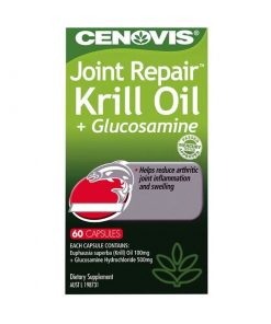 Cenovis Joint Repair 磷虾油+氨糖维骨力 关节保养 60粒