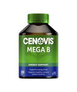 Cenovis Mega B 维生素B族片 200粒 缓解压力 舒缓精神 提升活力