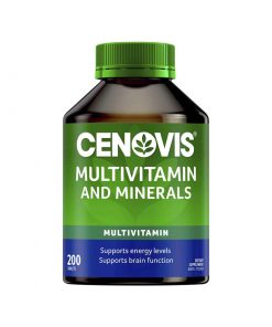 Cenovis 成人复合维生素矿物质片 200粒 均衡营养 提高活力 Multivitamin and Minerals