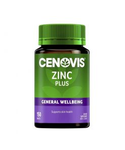 Cenovis 补锌片 150片 支持胶原蛋白形成 提高免疫力 提高男性生殖能力 Zinc Plus