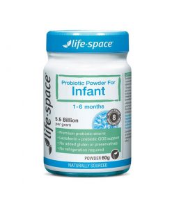 Life Space新生儿1-6个月益生菌粉 60克 婴儿抗过敏益生元