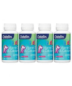 Ostelin儿童钙+维生素D3咀嚼片 恐龙钙片 90粒 * 四瓶