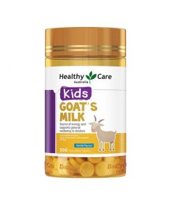 Healthy Care 山羊奶咀嚼片 300粒 香草味 天然高营养低脂 Goat's Milk Vanilla