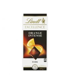 Lindt瑞士莲 卓越系列黑巧克力 香橙味 100克