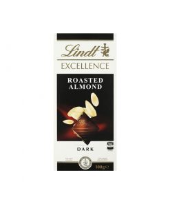 Lindt瑞士莲 卓越系列黑巧克力 烤杏仁味 100克