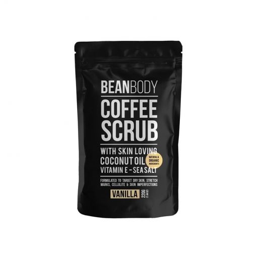 BEAN BODY 咖啡身体磨砂膏 香草 220克 去鸡皮 去角质 去痘印 Coffee Scrub Vanilla