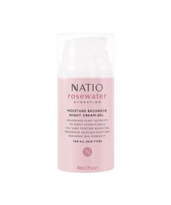 Natio娜迪奥 玫瑰水保湿系列 滋润晚霜 80毫升