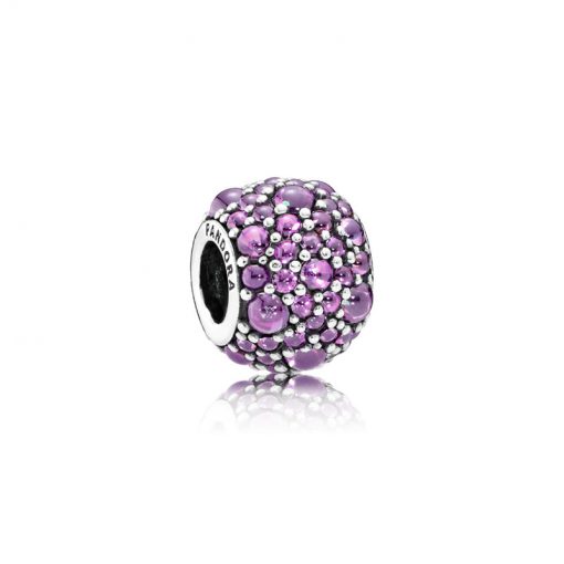 Pandora潘多拉 791755CFP 紫色闪烁水滴 Purple Shimmering Droplets Charm