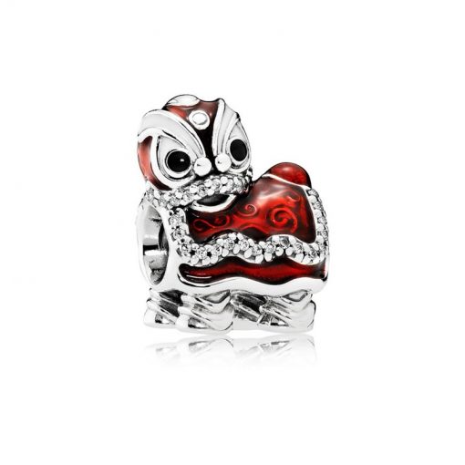 Pandora潘多拉 792043CZ 东方舞狮 Chinese Lion Dance Charm