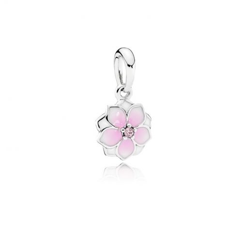 Pandora潘多拉 792086PCZ 木兰花 Magnolia Bloom Hanging Charm