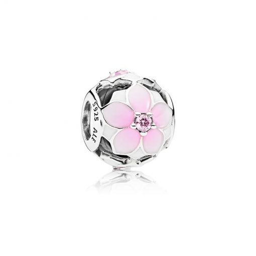Pandora潘多拉 792087PCZ 木兰花 Magnolia Bloom charm