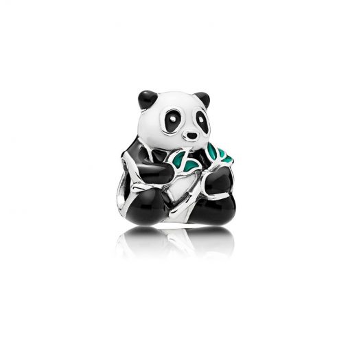 Pandora潘多拉 796256ENMX 可爱熊猫 Panda Bear Charm