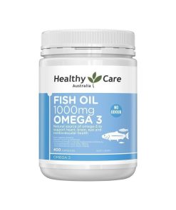 Healthy Care 深海鱼油胶囊1000mg 400粒 Fish Oil Omega3