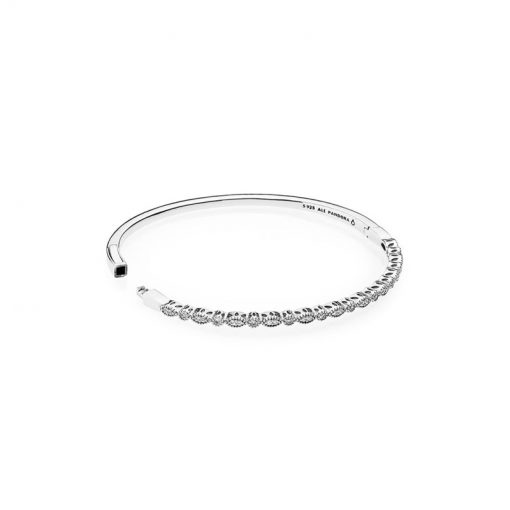 Pandora潘多拉 590522CZ 永恒优雅手镯 Timeless Elegance Bangle[Retired]