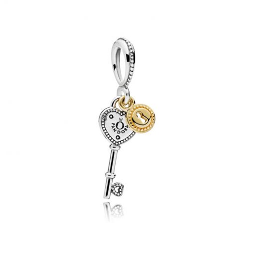 Pandora潘多拉 796593 我心之匙 Key To My Heart Hanging Charm