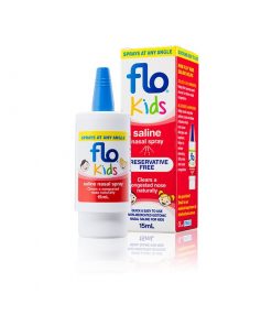 FLO 儿童生理盐水通鼻喷雾 15毫升 鼻塞 鼻子过敏 Kids Saline Spray