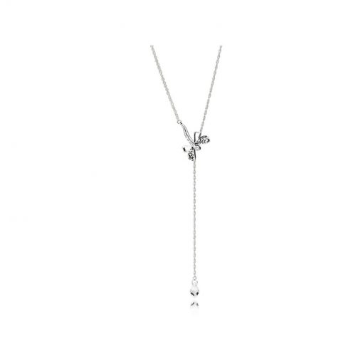 Pandora潘多拉 397104CZ 梦幻蜻蜓项链 Dreamy Dragonfly Necklace