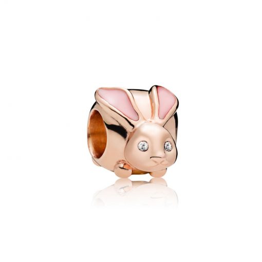 Pandora潘多拉 787061EN160 可爱小兔串饰 PANDORA Rose Cute Bunny Charm