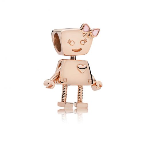 Pandora潘多拉 787141EN160 玫瑰小贝拉机器人串饰 Pandora Rose Bella Bot Charm