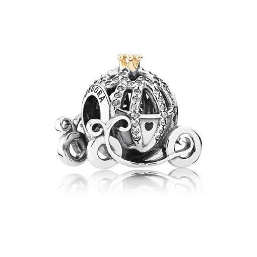 Pandora潘多拉 791573CZ 迪士尼《灰姑娘》仙蒂公主南瓜车 Disney Cinderella's Pumpkin Coach Charm