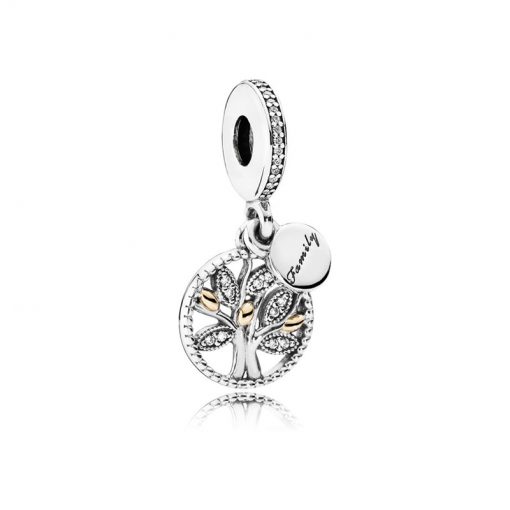 Pandora潘多拉 791728CZ 家族传承串饰 Family Heritage Silver Hanging Charm