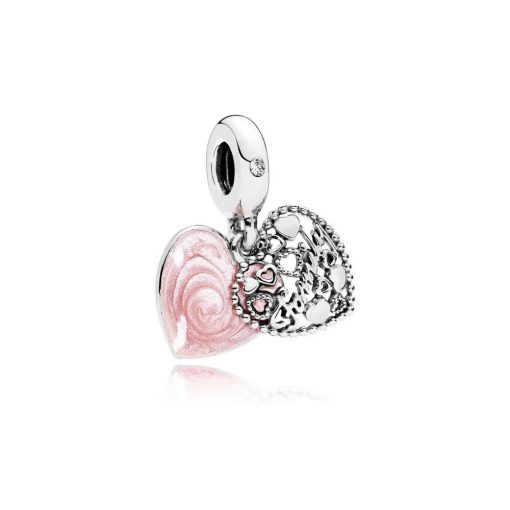 Pandora潘多拉 796459EN28 我爱我家吊饰 Love Makes a Family Hanging Charm
