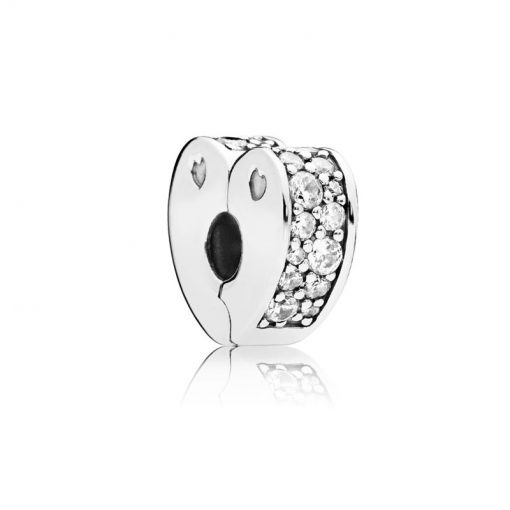 Pandora潘多拉 797020CZ 璀璨爱的弧线固定夹 Sparkling Arcs of Love Spacer Clip