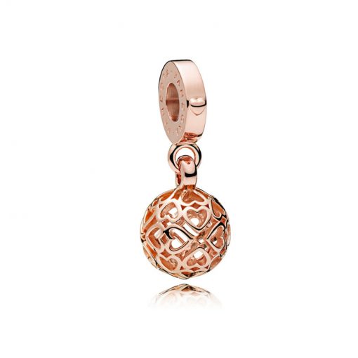Pandora潘多拉 787255 和睦之心吊饰 PANDORA Rose Harmonious Hearts Hanging Charm