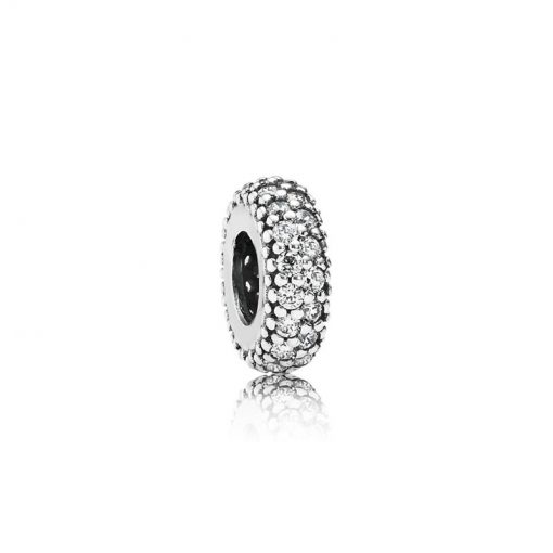 Pandora潘多拉 791359CZ PAVÉ密镶灵感启示串饰 Pavé Inspiration Zirconia & Silver Spacer