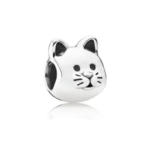 Pandora潘多拉 791706 好奇的小猫串饰 Cute Cat Silver Charm