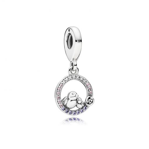 Pandora潘多拉 797060NPRMX 鸟&小鸟吊饰 Mother and Baby Bird Hanging Charm