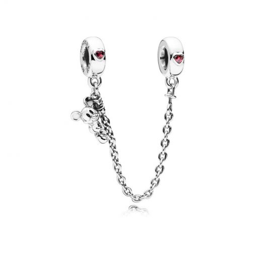 Pandora潘多拉 797173CZR 迪士尼，攀爬的米奇安全链 Disney, Climbing Mickey Safety Chain
